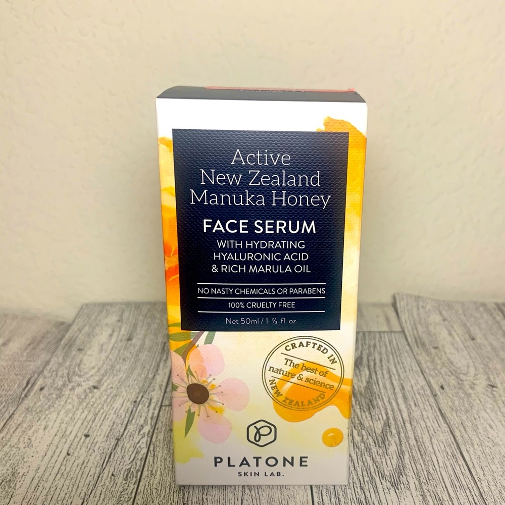Platone Manuka Honey Face Serum Hyaluronic Acid